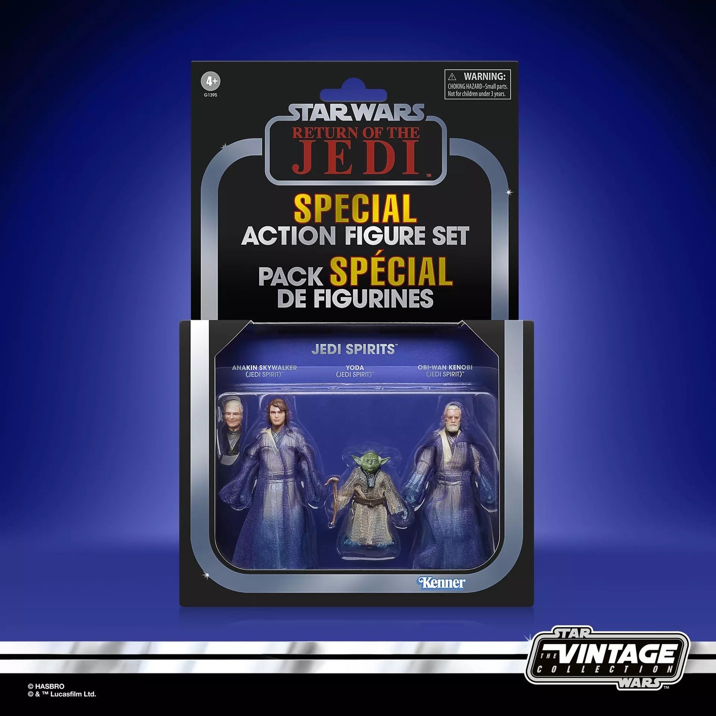 スター・ウォーズ VC ジェダイ・スピリッツ (アナキン・ヨーダ・オビワン) ヴィンテージコレクション 3.75インチ アクションフィギュア 未開封