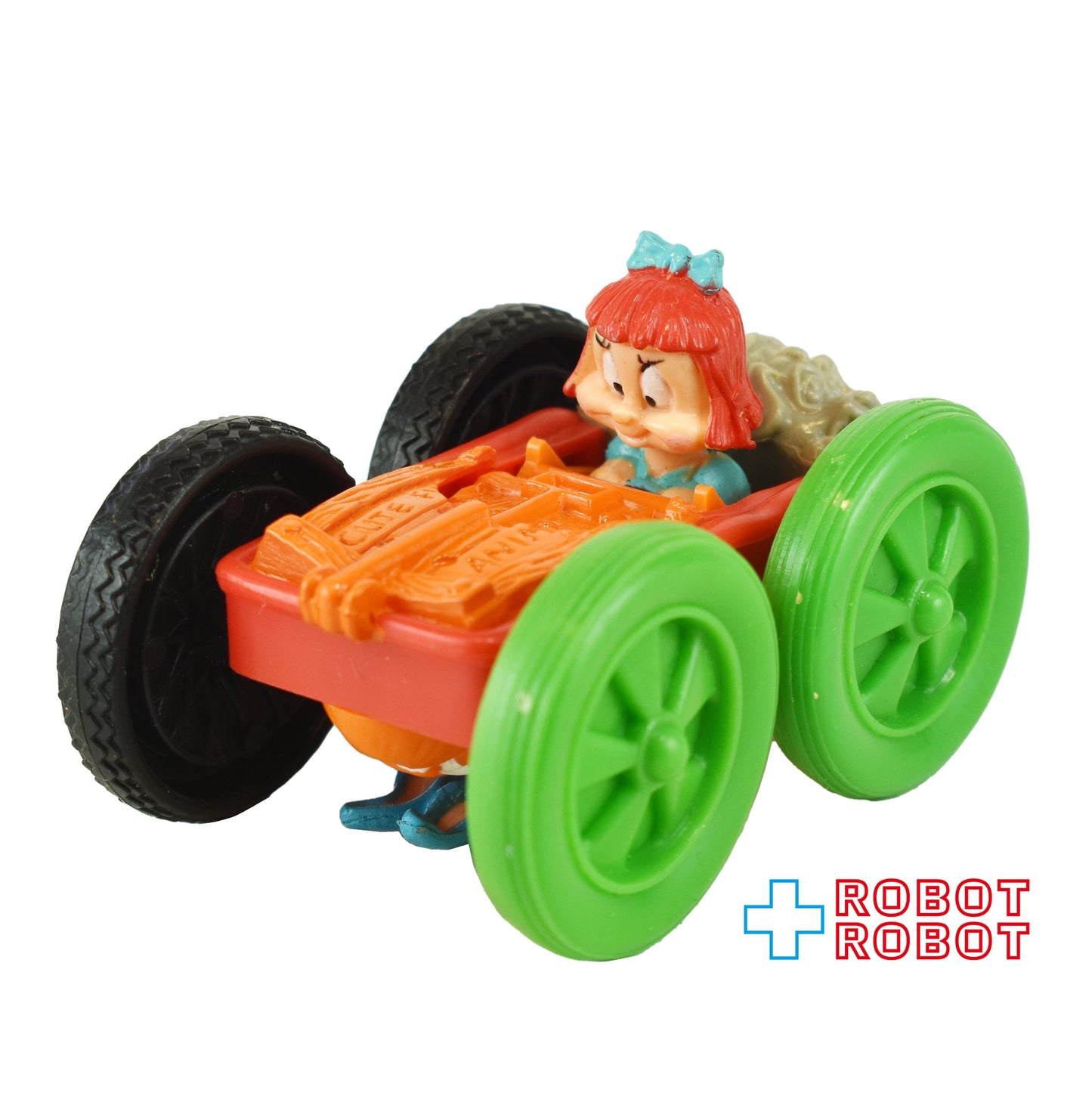 マクドナルド ワーナーブラザーズ ルーニー・テューンズ バスター・バニー & エルマイラ・ダフ フリップカー フィギュア ハッピーミールトイ 1990