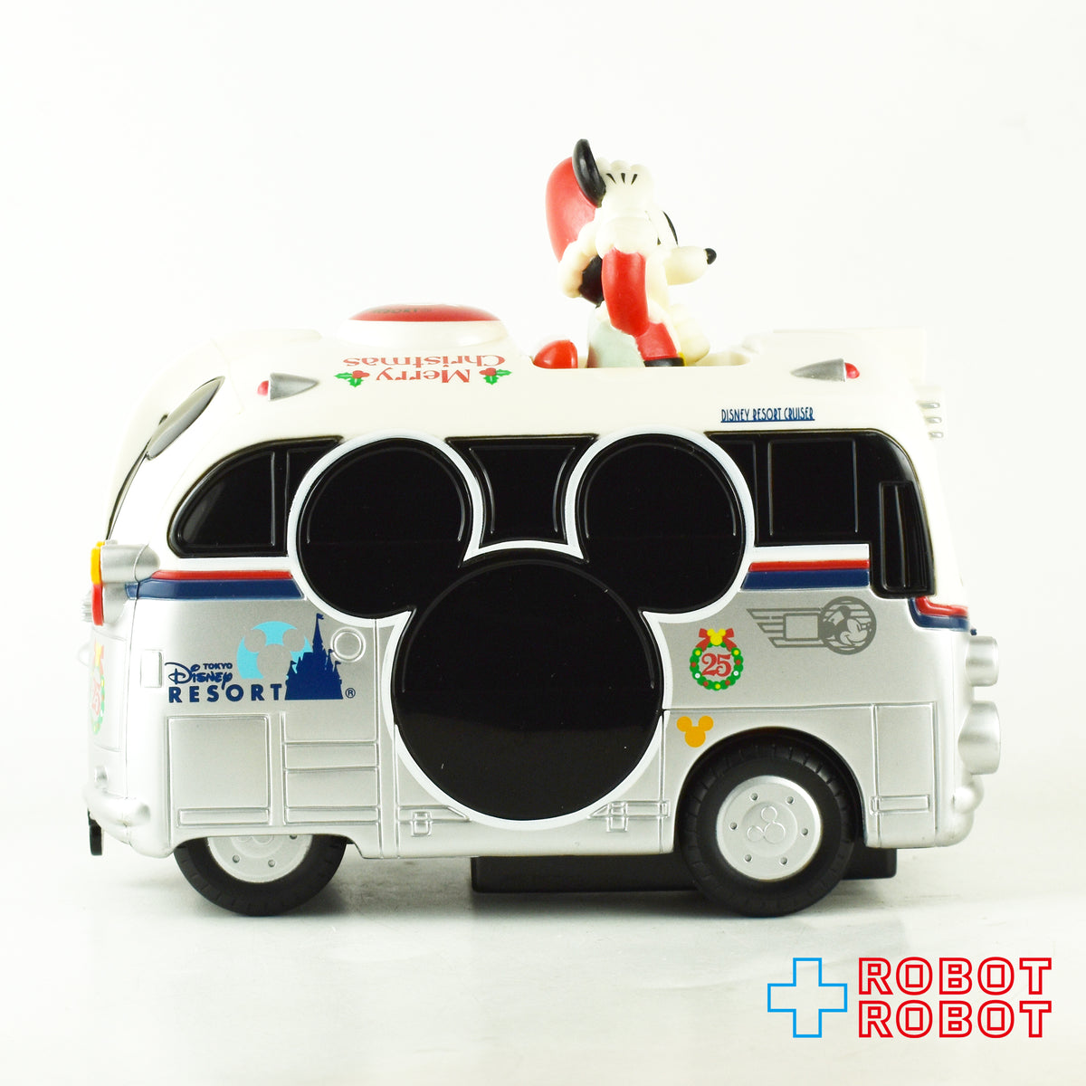TDR ディズニーリゾートクルーザー 25周年 メリークリスマス 2008 ミニカー 開封箱入