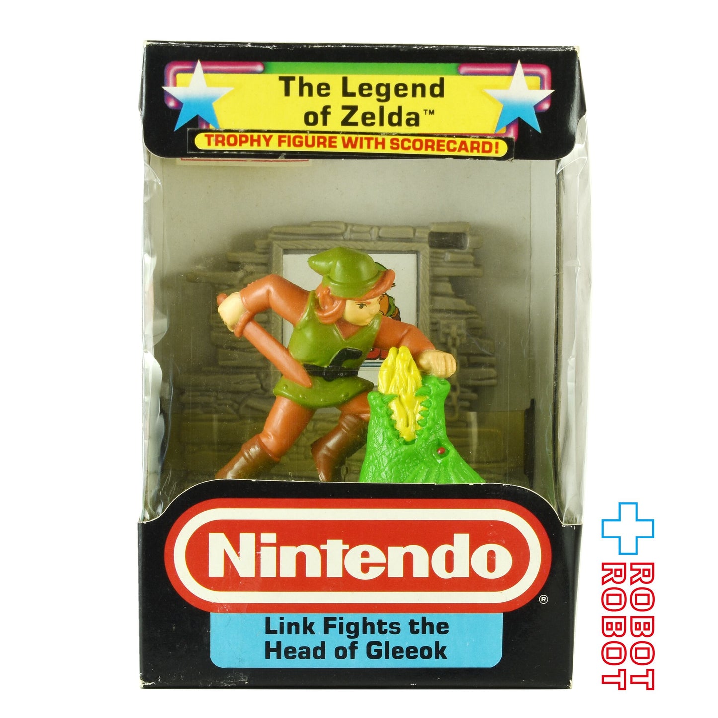 ハズブロ ニンテンドー ゼルダの伝説 グリオークの頭との戦い トロフィーフィギュア 1988 箱入