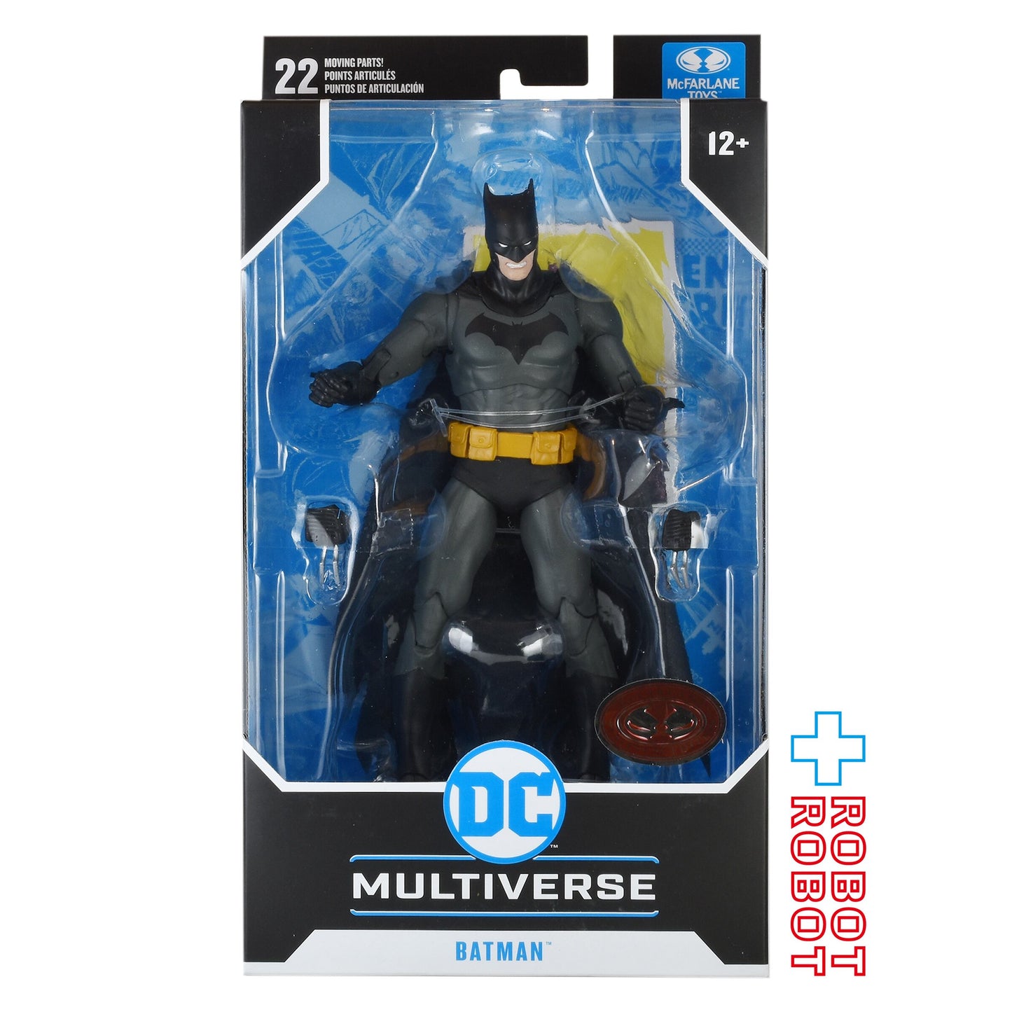マクファーレン・トイズ DCマルチバース Batman The Cowardly Lot #320 バットマン (レッド・プラチナム・エディション) 7インチ アクションフィギュア 国内版 未開封