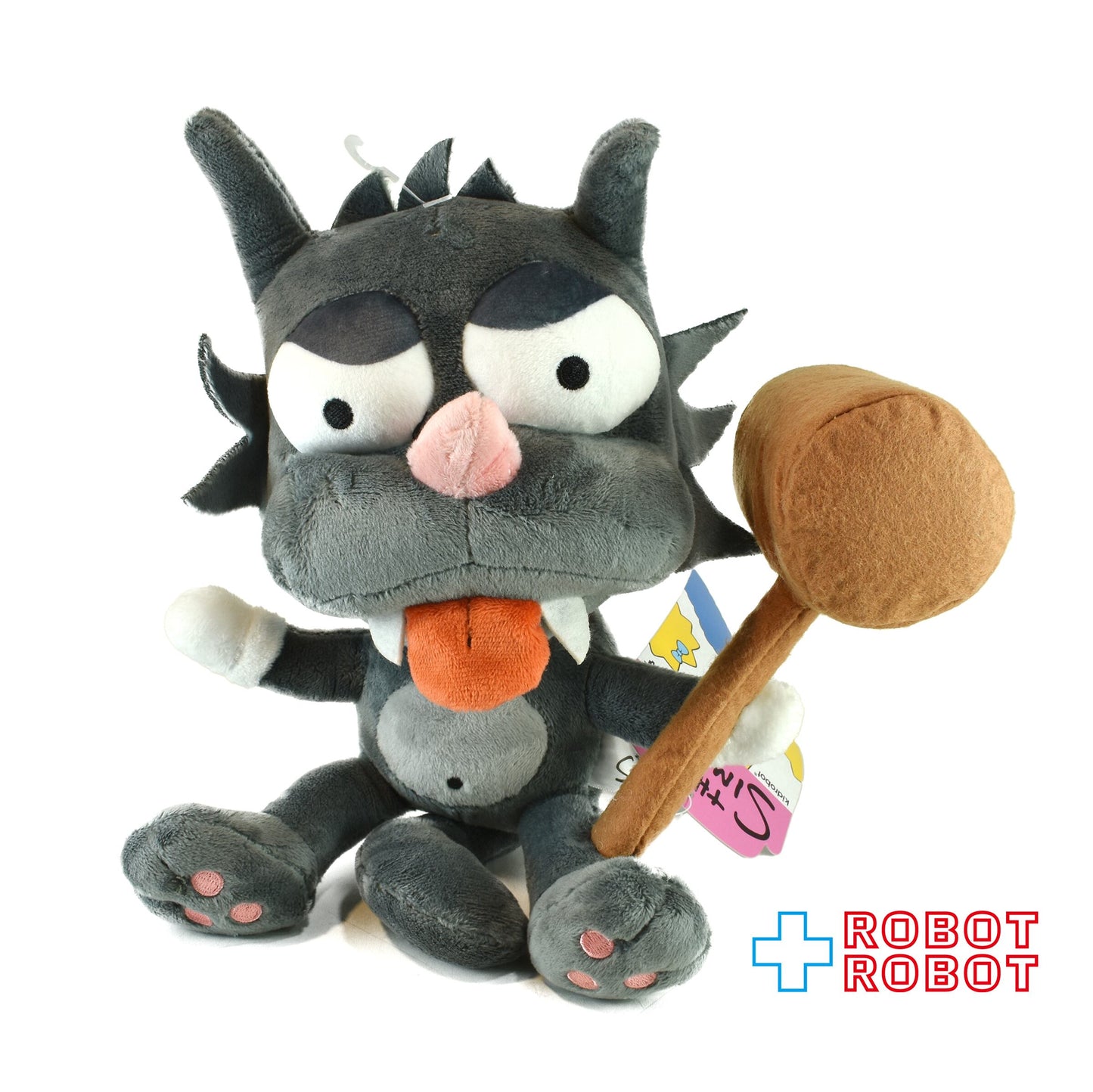 キッドロボット シンプソンズ スクラッチー ファニープラッシュ ぬいぐるみ