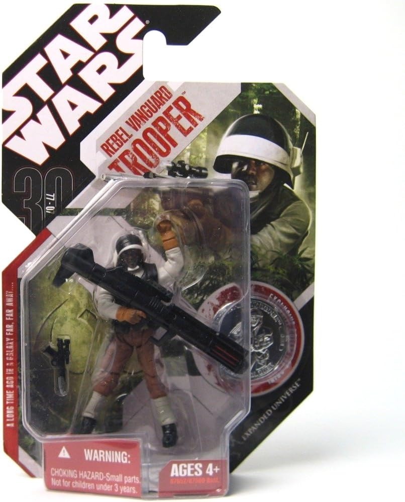 スター・ウォーズ 30th 2007-53 レベル バンガード トルーパー [EU] 3.75インチ アクションフィギュア 未開封 ※パッケージダメージ
