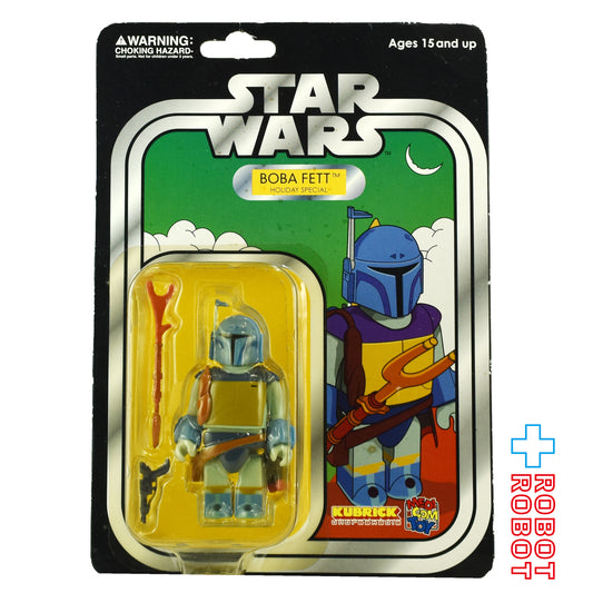 メディコム・トイ スター・ウォーズ キューブリック ボバ・フェット ホリデーエディション フィギュア 未開封