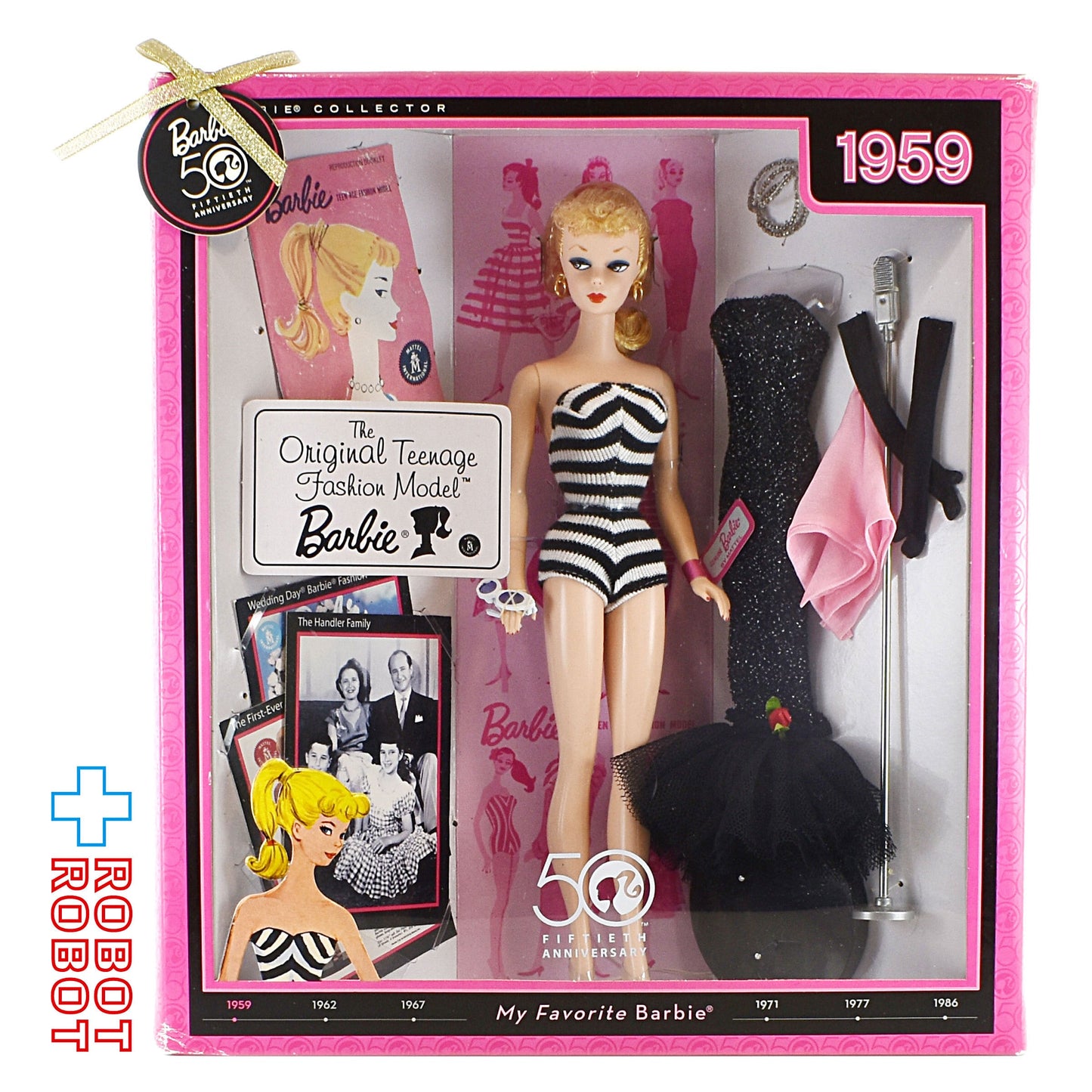 マテル Barbie バービー マイ フェイバリット バービー オリジナル・ティーンエイジ・ファッションモデルファッションモデル 50周年 1959 開封