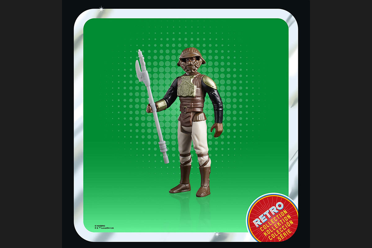 スター・ウォーズ レトロコレクション ランド・カルリジアン スキッフ・ガード [ROTJ] 3.75インチ アクションフィギュア 国内版 未開封