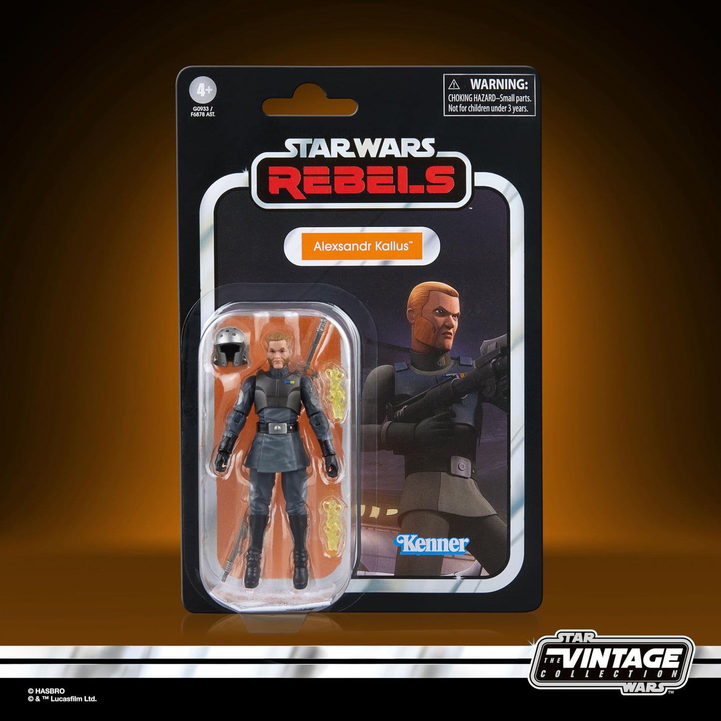 ※台紙にシワ：スター・ウォーズ VC365 アレクサンダー・カラス [レベルズ] ヴィンテージコレクション 3.75インチ アクションフィギュア 未開封