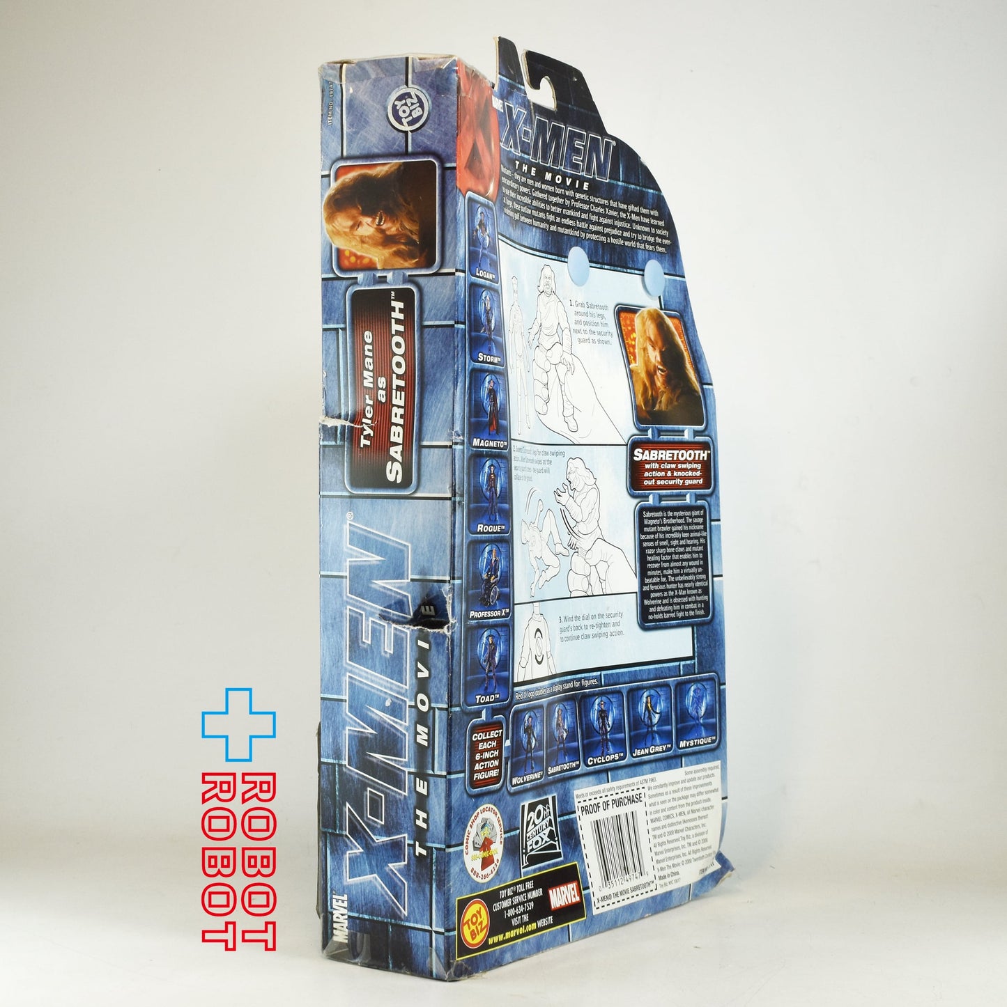 トイビズ X-メン ザ・ムービー セイバートゥース (タイラー・メイン) アクションフィギュア 未開封
