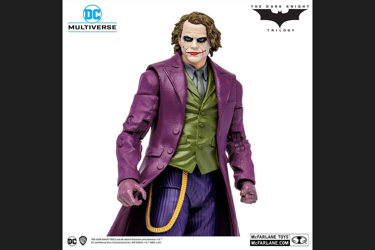 DC マルチバース 7インチ・アクションフィギュア #212 ジョーカー［映画『ダークナイト・トリロジー』] 国内版 開封 ※難あり