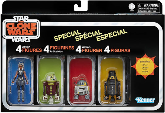 スター・ウォーズ エスケープ・フロム・オーダー66 [クローン・ウォーズ]  ヴィンテージコレクション 3.75インチ アクションフィギュア 4パック セット 未開封