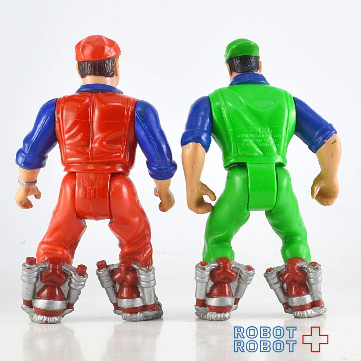 映画版 スーパーマリオ 魔界帝国の女神 マリオとルイージ アクションフィギュア ２体 1993 ERTL社