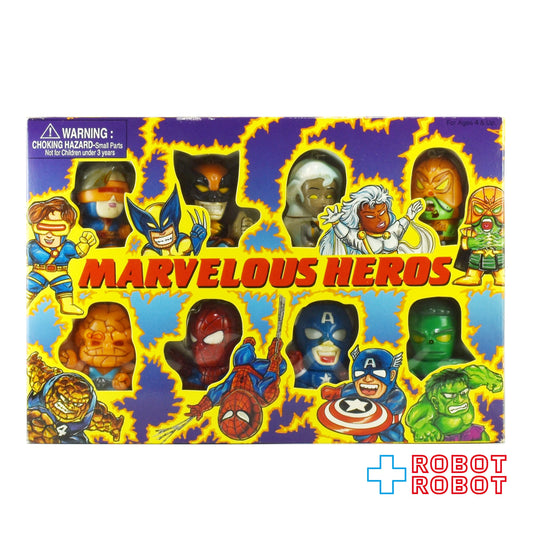 メーカー不明 マーベラスヒーローズ（マーベル ）ソフビ・キーホルダー 8種 箱入