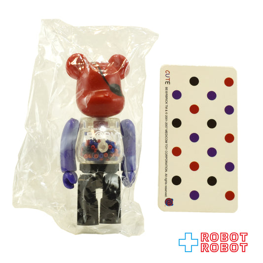 メディコム ベアブリック BE@RBRICK 100% [シリーズ 15] CUTE 裏 My First Be@rbrick B@by 千秋 内袋未開封 カード有り 箱無し ４号店商品