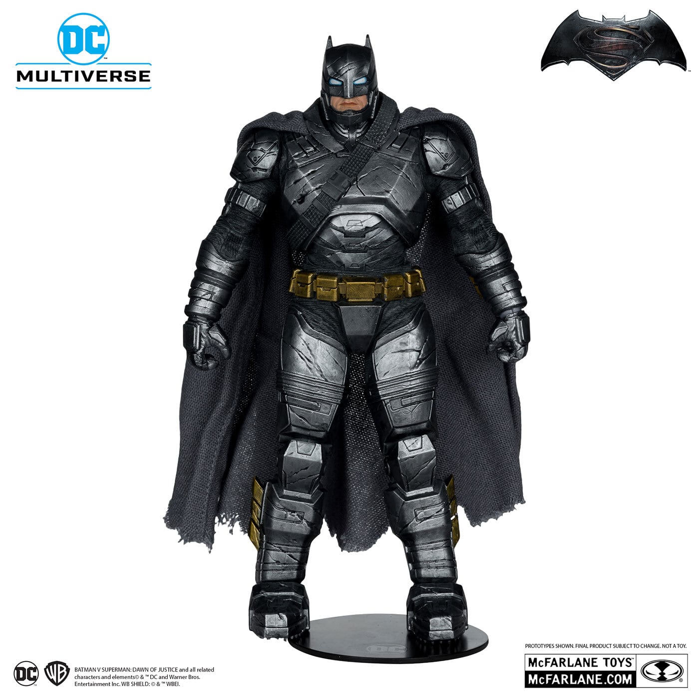 マクファーレン・トイズ DCマルチバース バットマン vs スーパーマン ジャスティスの誕生 アーマード・バットマン 7インチ アクションフィギュア 未開封
