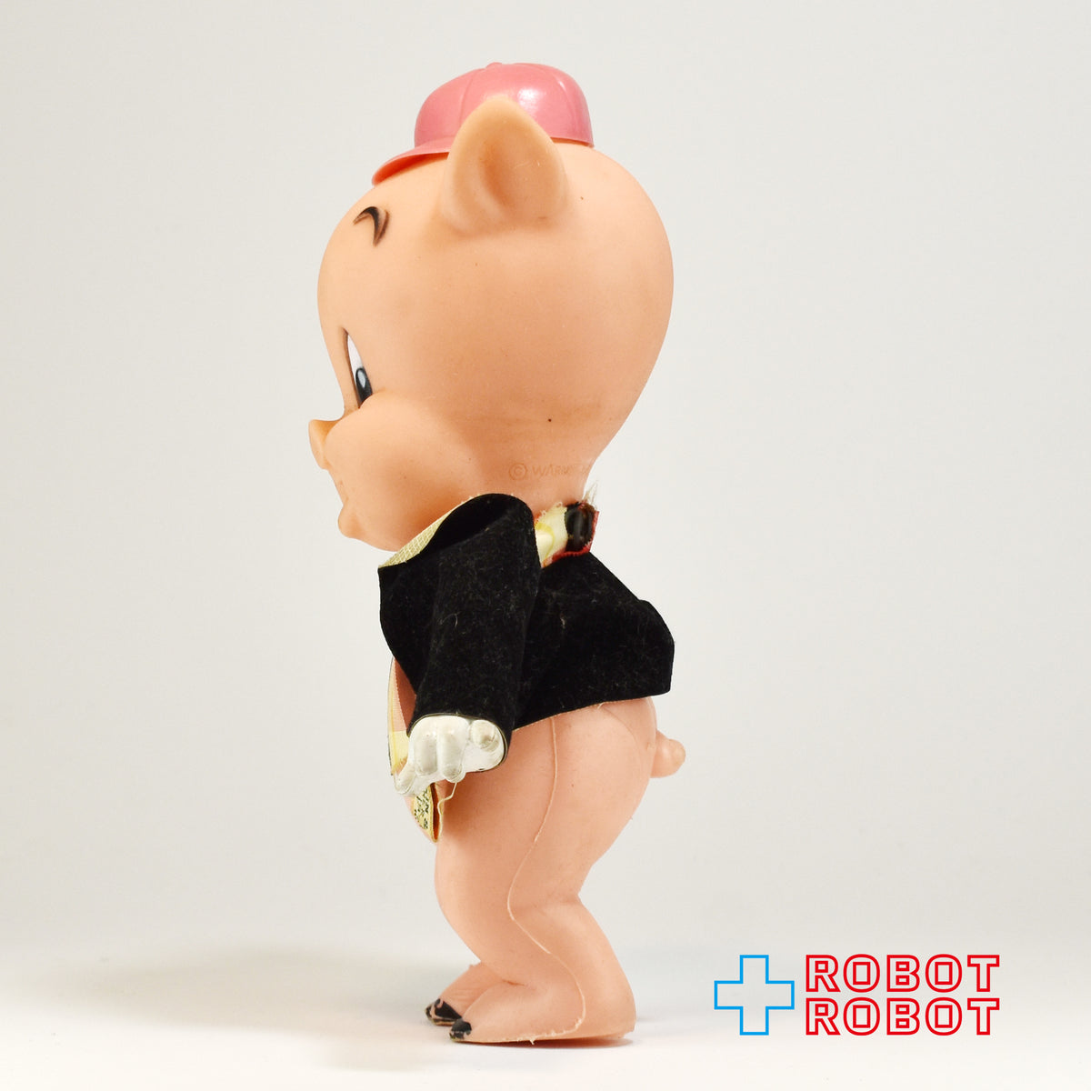 Dakin ルーニー・テューンズ ポーキー・ピッグ 前期 ビニールフィギュア 1970 ※蝶ネクタイ欠品