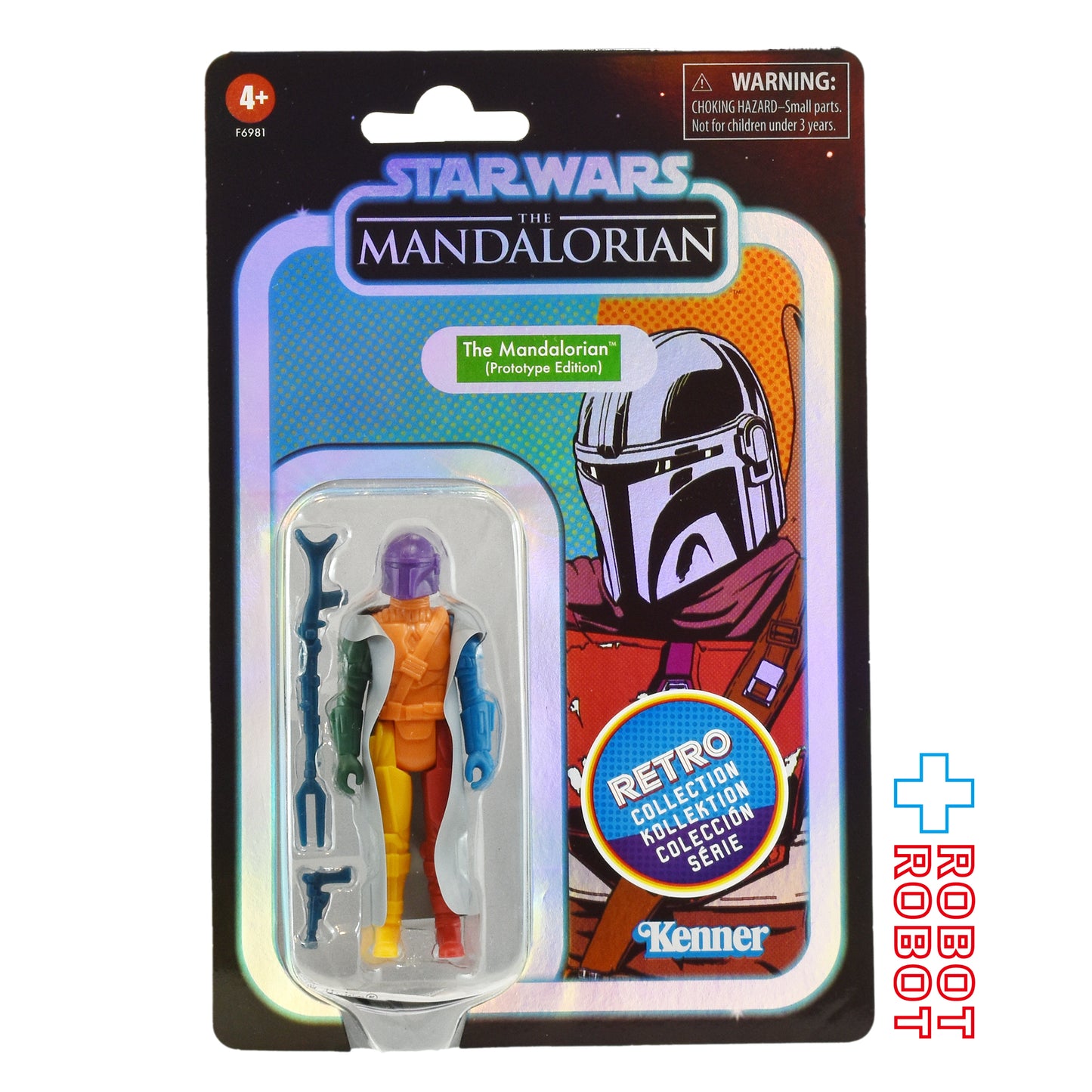 スター・ウォーズ レトロコレクション マンダロリアン プロトタイプ パープルヘッド 3.75インチ アクションフィギュア 未開封