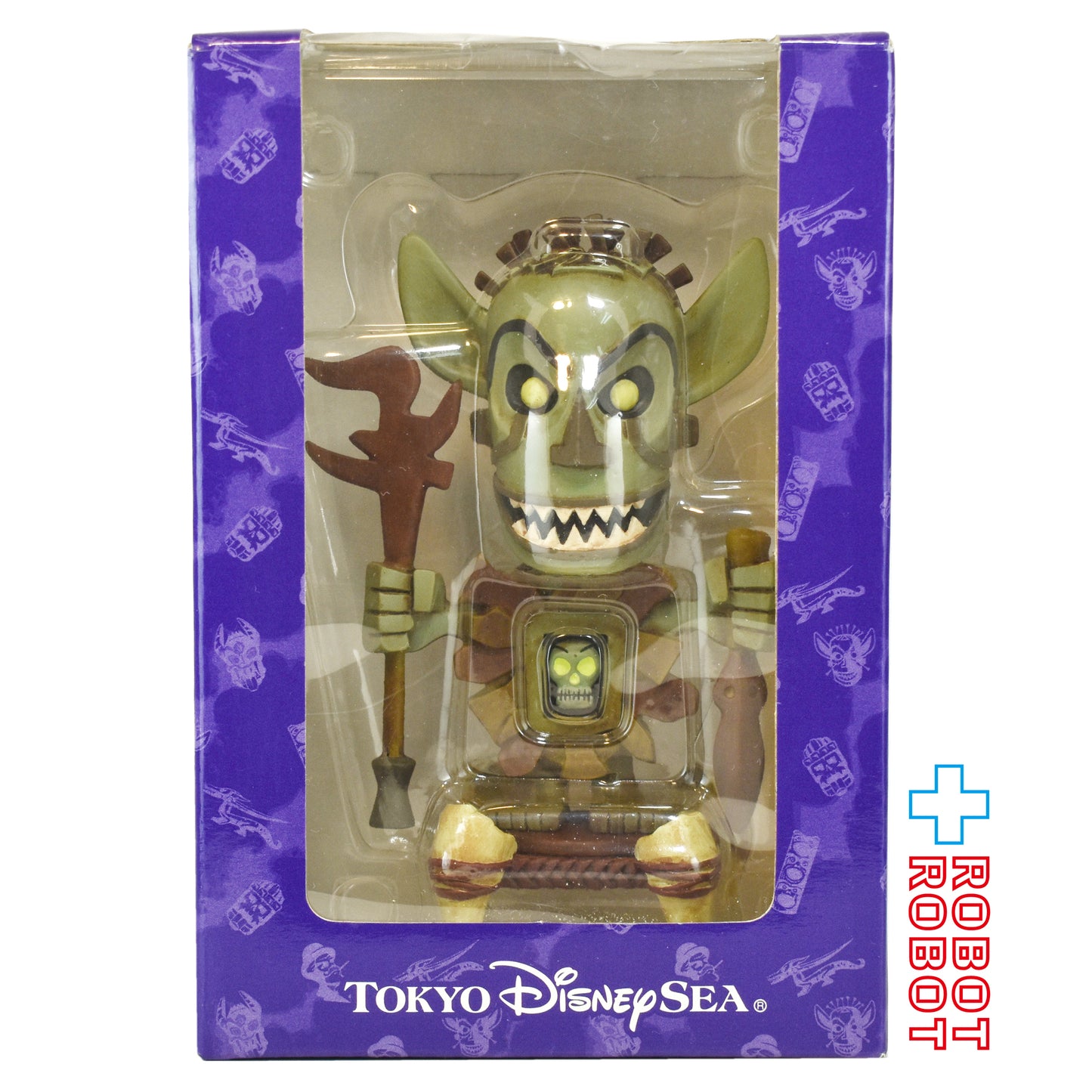 TDS 東京ディズニーシー タワーオブテラー シリキ・ウトゥンドゥ 首振り人形 ボブルヘッドドール フィギュア 箱入