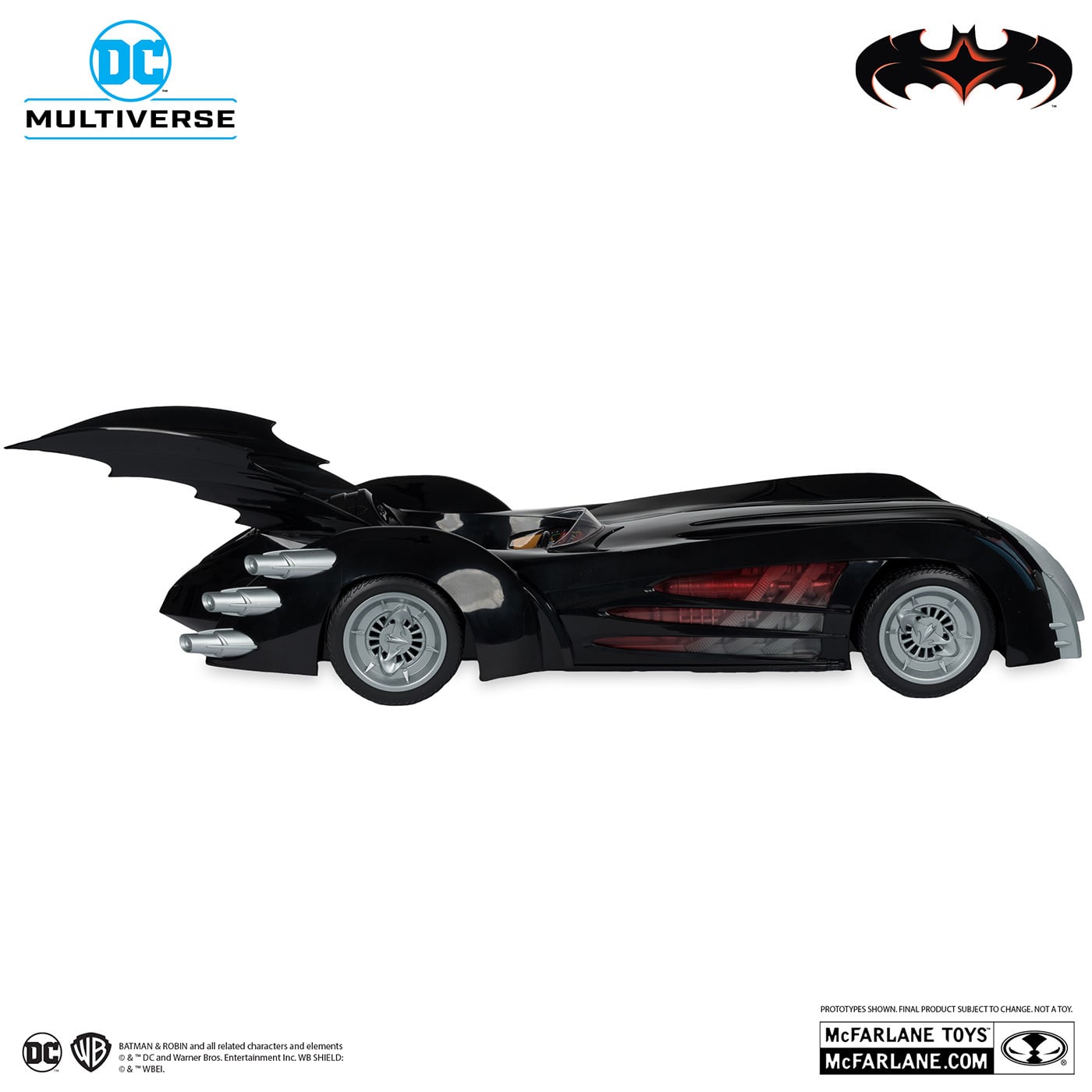 マクファーレン・トイズ DCマルチバース バットマン & ロビン Mr.フリーズの逆襲 バットモービル ビークル 国内版 未開封