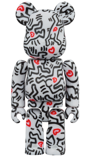 メディコム BE@RBRICK ベアブリック 100% & 400% キースへリング 8 未開封 ♦︎４号店商品 - ROBOTROBOT