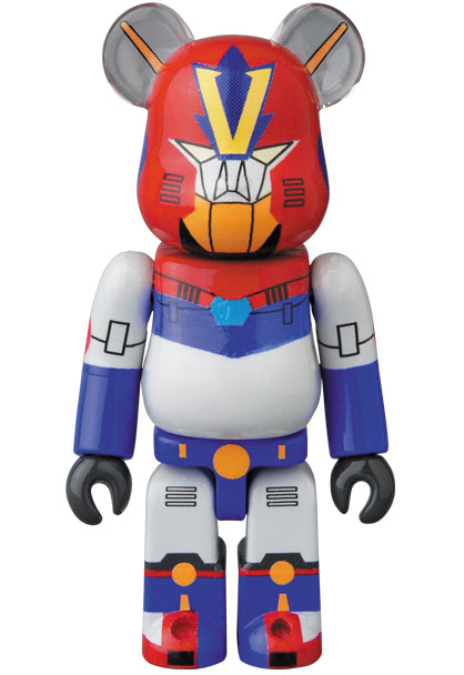 メディコム ベアブリック BE@RBRICK 100% [シリーズ 36] SF 超電磁ロボ コン・バトラーV 内袋未開封 カード有り 箱無し ４号店商品