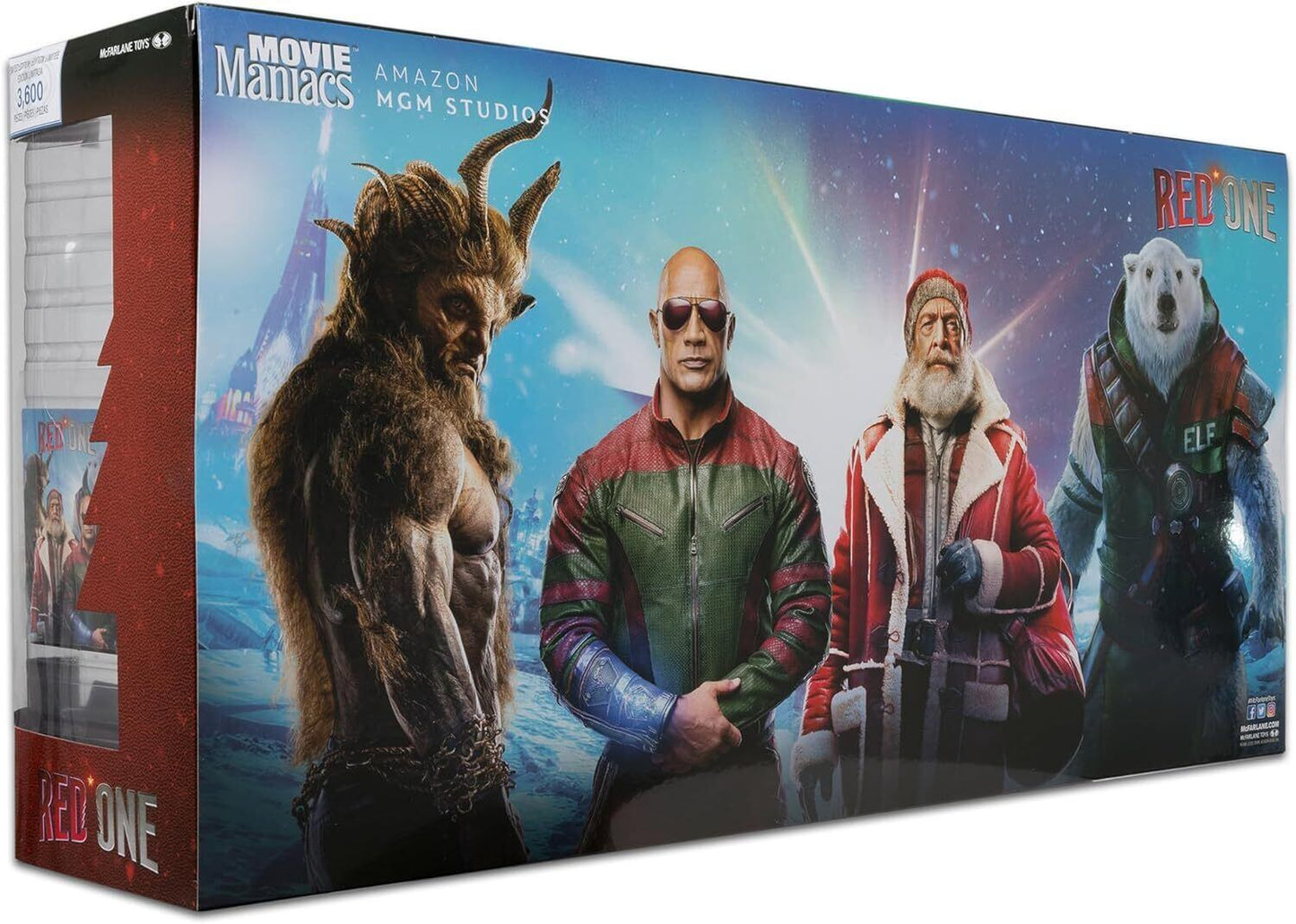 マクファーレン ムービー・マニアックス レッド・ワン カラム・ドリフト , ニック , クランプス , ガルシア 4パック 6インチ アクションフィギュア 未開封