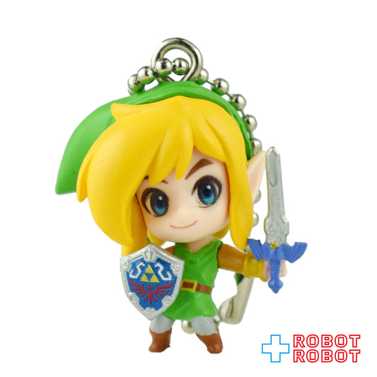 バンダイ ゼルダの伝説 神々のトライフォース2 マスコットスイング リンク カプセルフィギュア