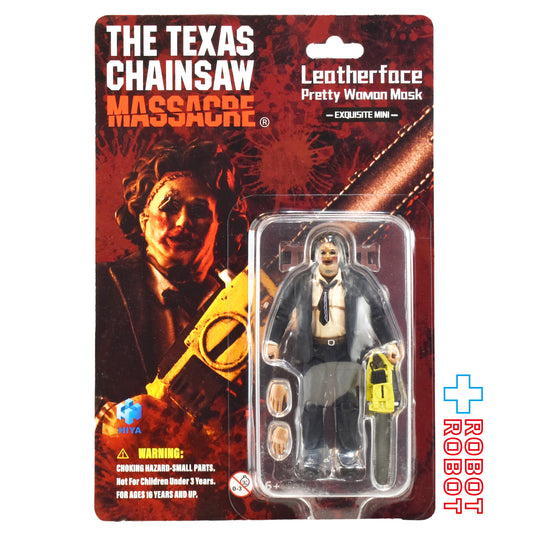 ハイヤトイズ エクスクイジットミニシリーズ 悪魔のいけにえ (1974) レザーフェイス プリティウーマン 1/18 アクションフィギュア 未開封