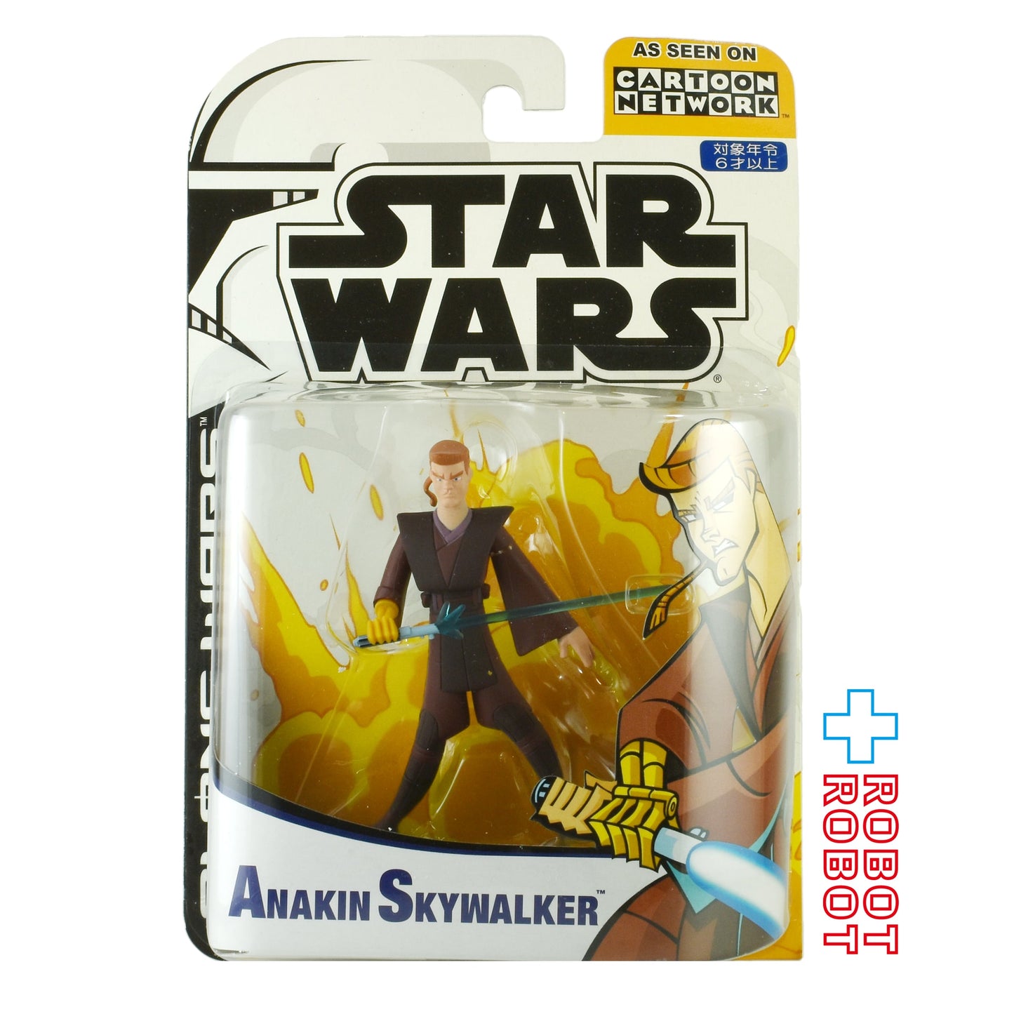 スター・ウォーズ CW2003 クローン・ウォーズ・アニメイテッド アナキン・スカイウォーカー 3.75インチ アクションフィギュア 未開封