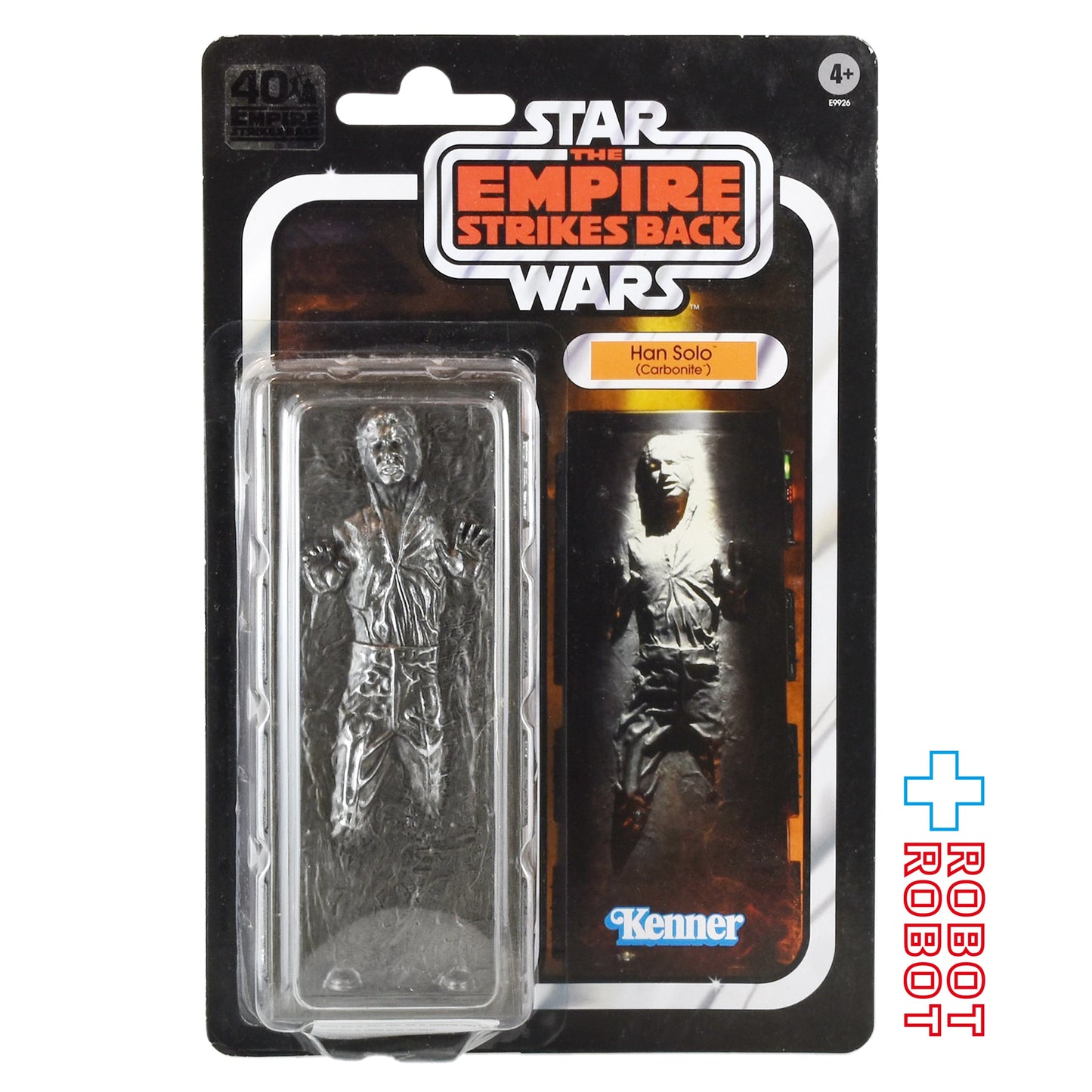 スター・ウォーズ ブラックシリーズ 40周年記念 ハン・ソロ (カーボナイト) [ESB] [ESB] 6インチフィギュア 未開封