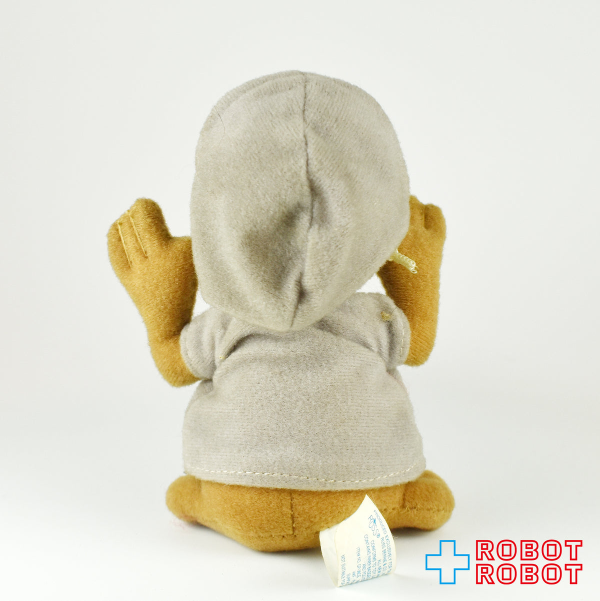 ラス社 E.T. グレイ・パーカー ソフビ顔 ミニぬいぐるみ 11cm 1997