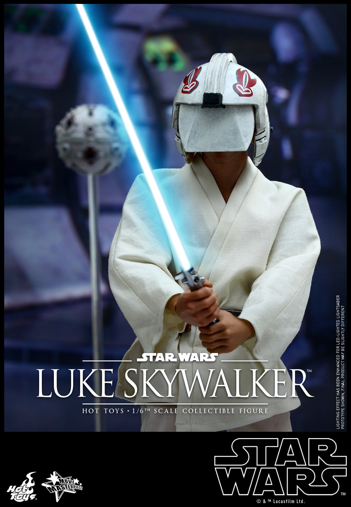 ホットトイズ スター・ウォーズ ルーク・スカイウォーカー ムービー・マスターピース 新たなる希望１／６ フィギュア 未開封