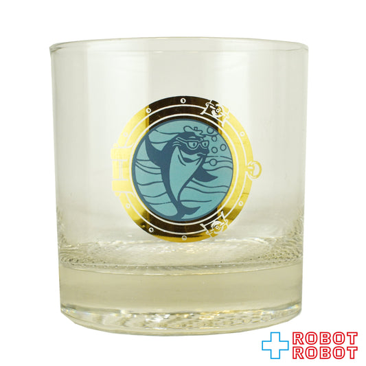 スターキスト チャーリー・ザ・ツナ ロックグラス アドバタイジング バーウェア 金×青色