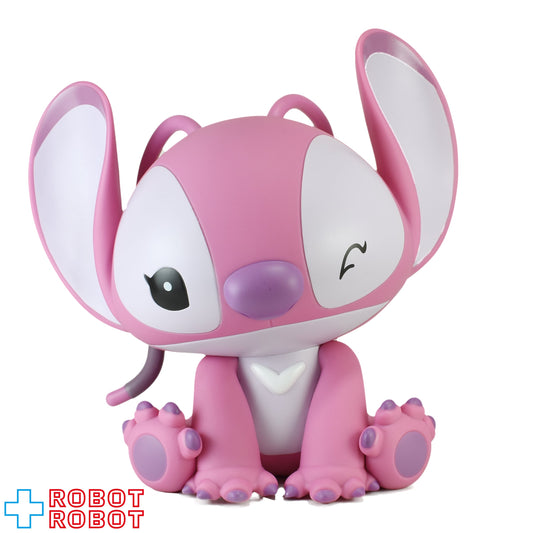 モノグラム ディズニー スティッチ エンジェル ソフビ貯金箱