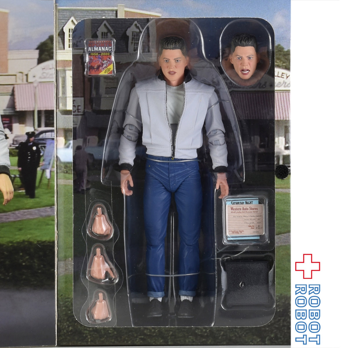 NECA バック・トゥ・ザ・フューチャー PART 2 ビフ・タネン アルティメット 7インチ アクションフィギュア