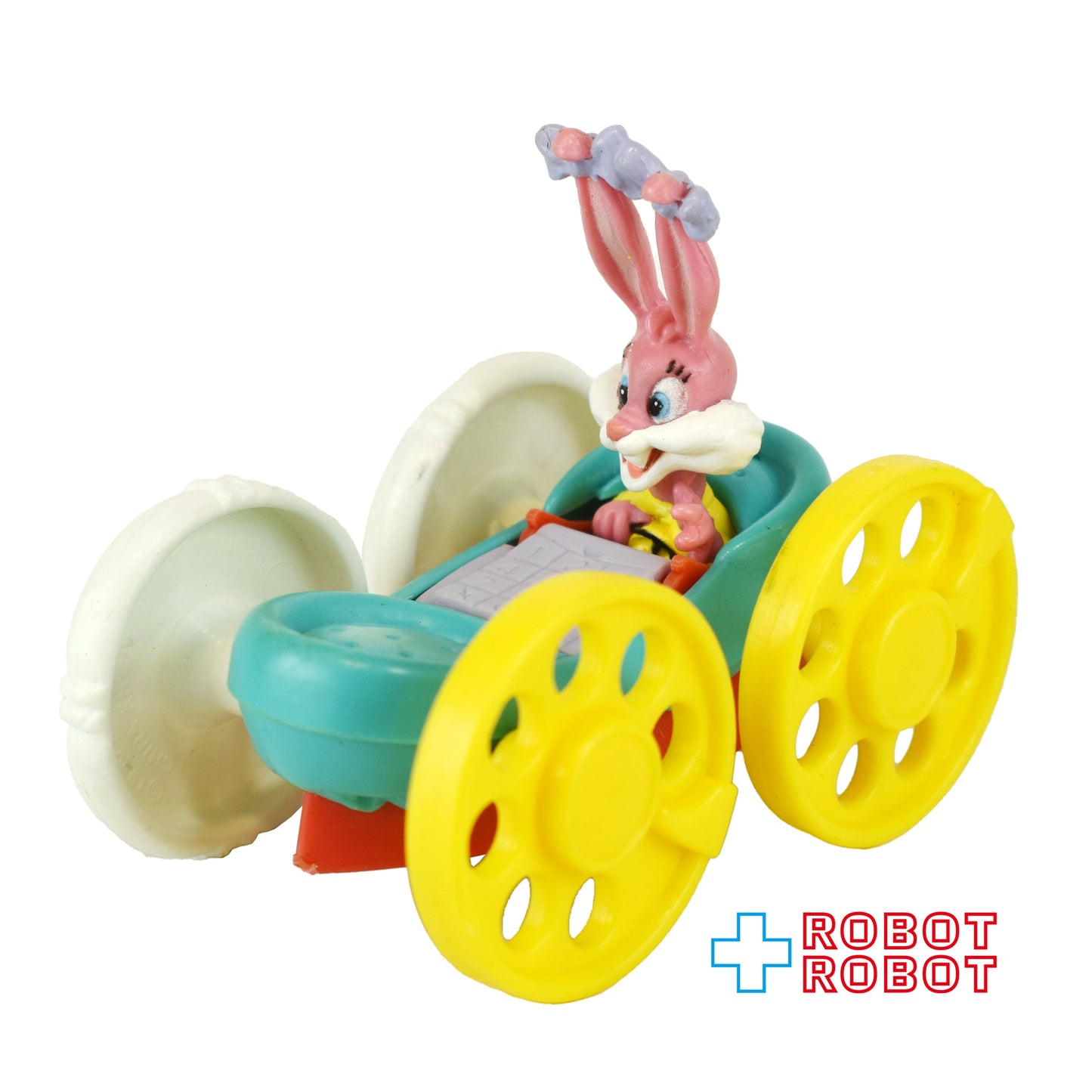 マクドナルド ワーナーブラザーズ ルーニー・テューンズ バブス・バニー & プラッキー・ダック フリップカー フィギュア ハッピーミールトイ 1990