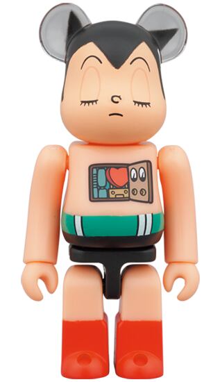 メディコム BE@RBRICK ベアブリック 100% & 400% 鉄腕アトム スリーピング Ver 未開封 ♦︎４号店商品