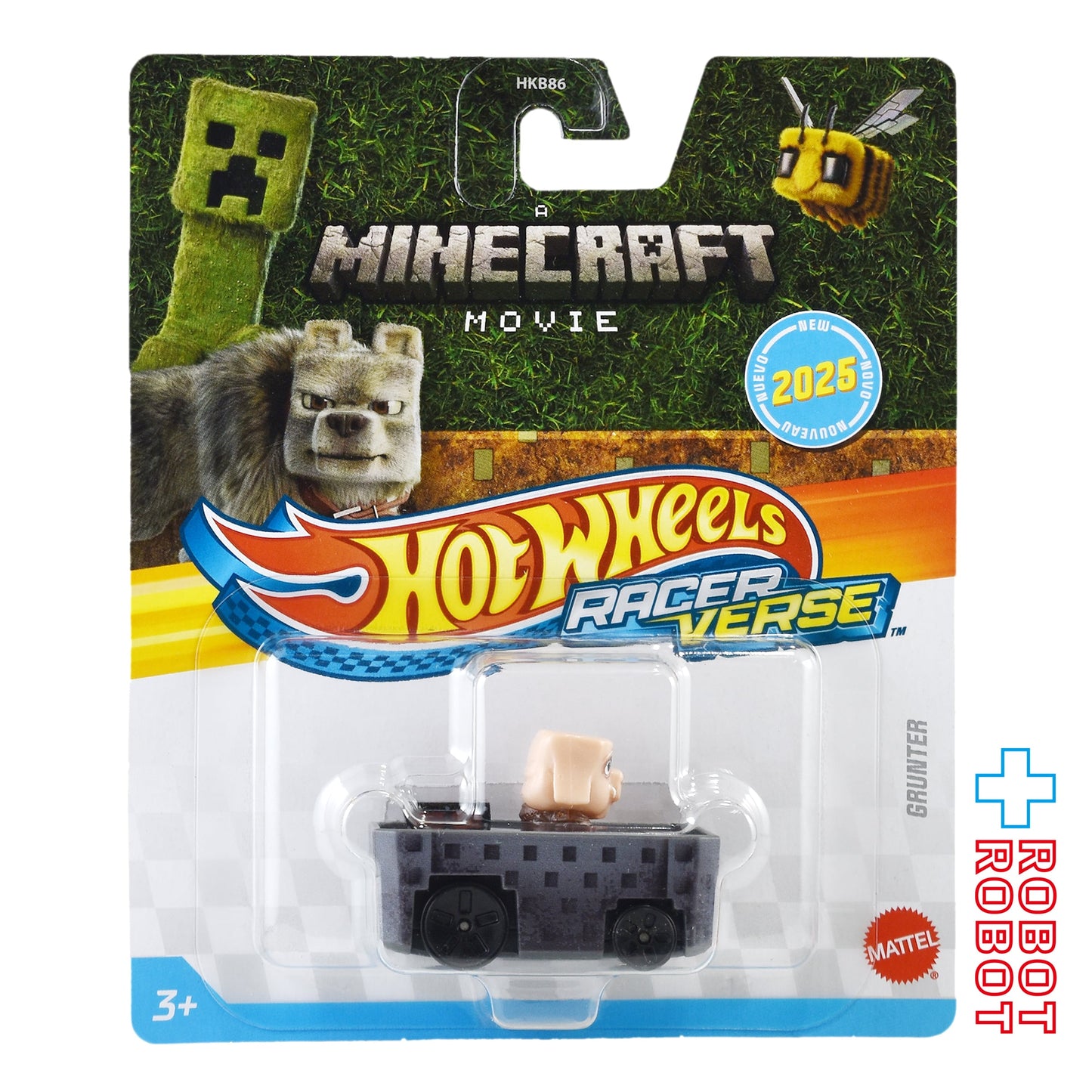 ホットウィール レーサーバース 2025 マインクラフト / ザ・ムービー グランター ダイキャスト メタルビークル ミニカー 未開封