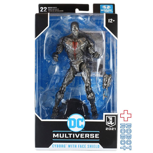マクファーレン・トイズ DCマルチバース 7インチ サイボーグ w/ フェイスシールド アクションフィギュア