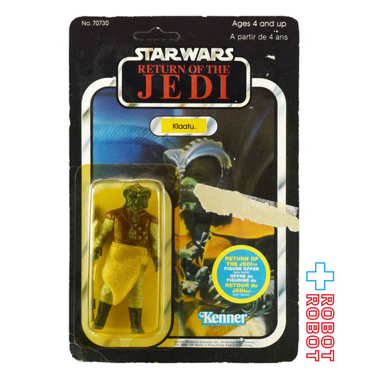 オールドケナー スター・ウォーズ ROTJ 65 Back クラトゥ アクションフィギュア 未開封 - ROBOTROBOT