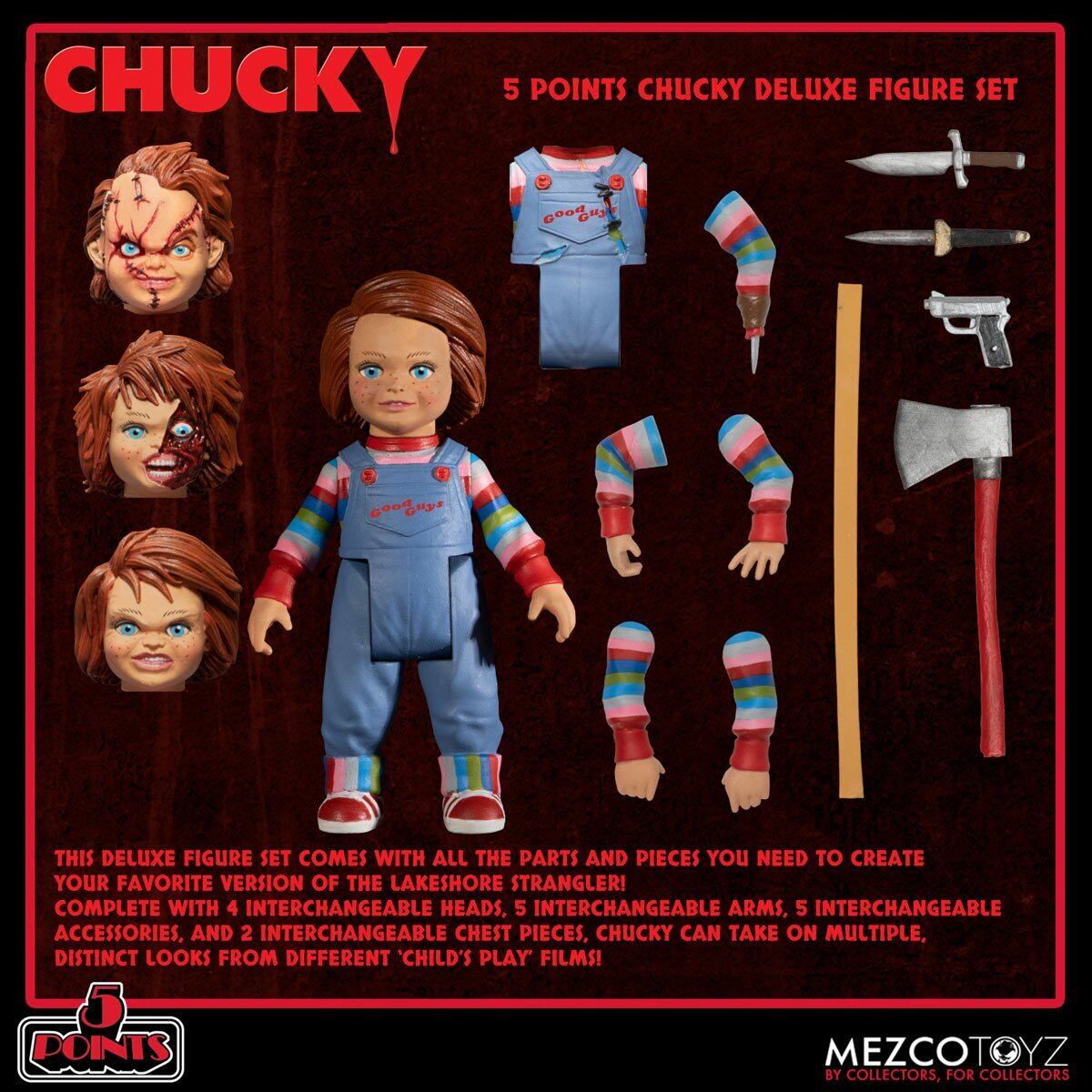 Chucky Blythe pizza face versionのフィギアフィギュア - SF