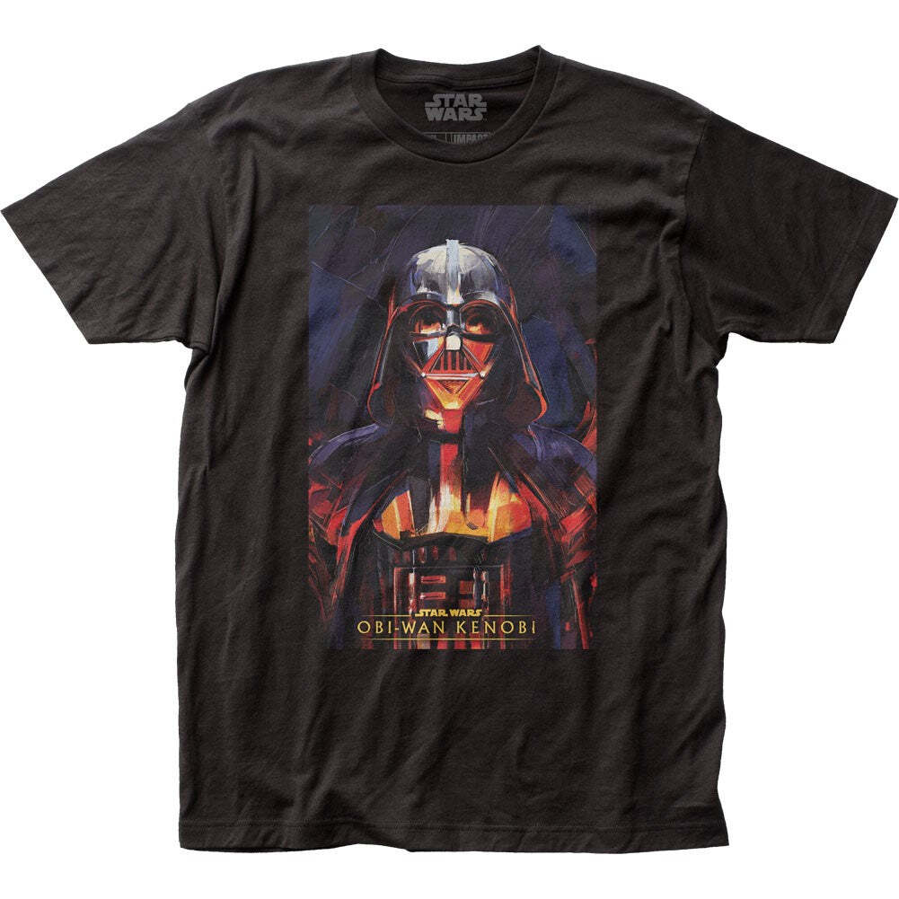 スター・ウォーズ Tシャツ Star Wars Obi-Wan Kenobi Darth Vader Painting Ver.1 Fitted Jersey Mサイズ