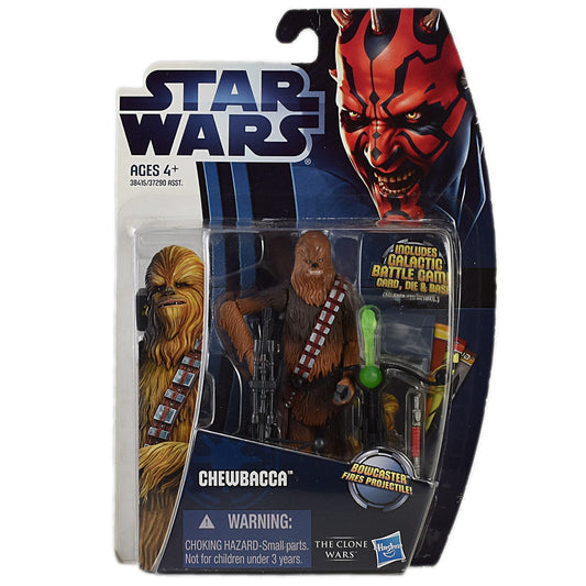 スター・ウォーズ CW2012 CW09 チューバッカ アクションフィギュア クローン・ウォーズ 3.75インチ アクションフィギュア 未開封 US版
