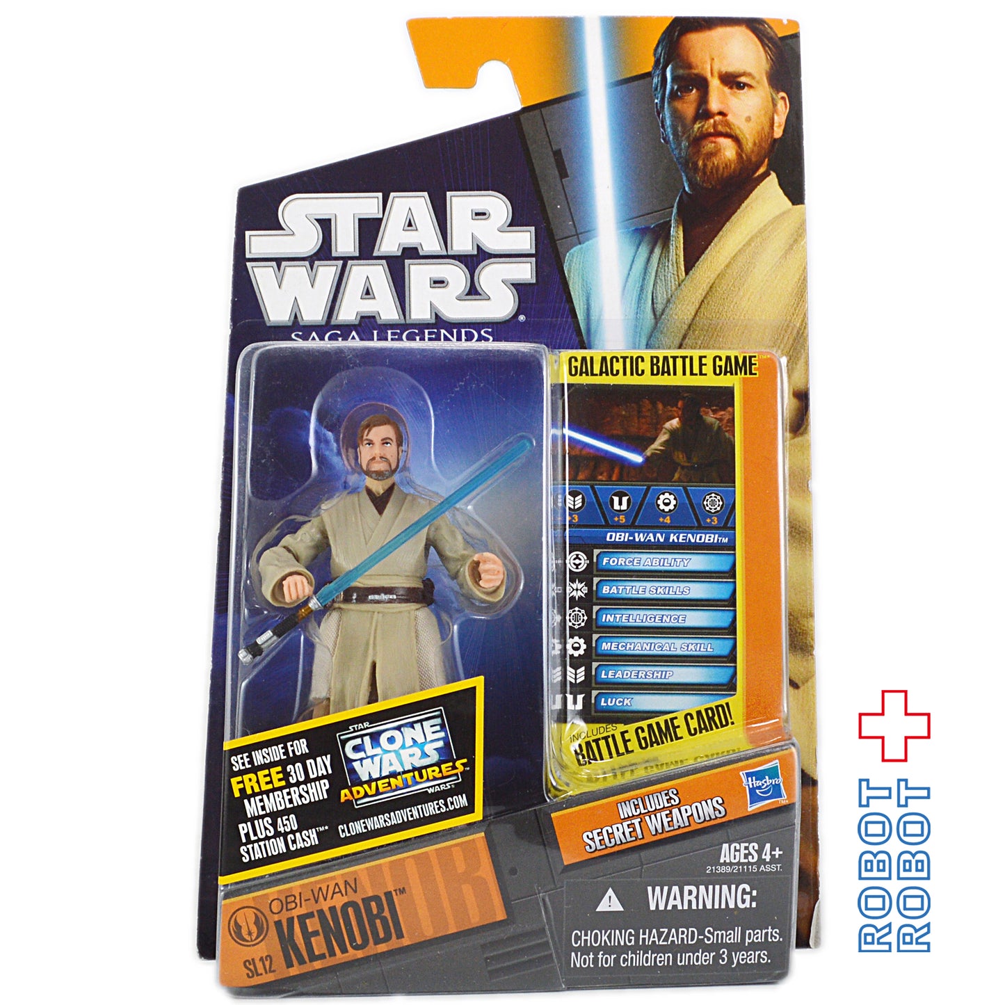 スター・ウォーズ SL2010 SL12 オビ＝ワン・ケノービ サーガ・レジェンズ 3.75インチ アクションフィギュア 未開封 ※難有り
