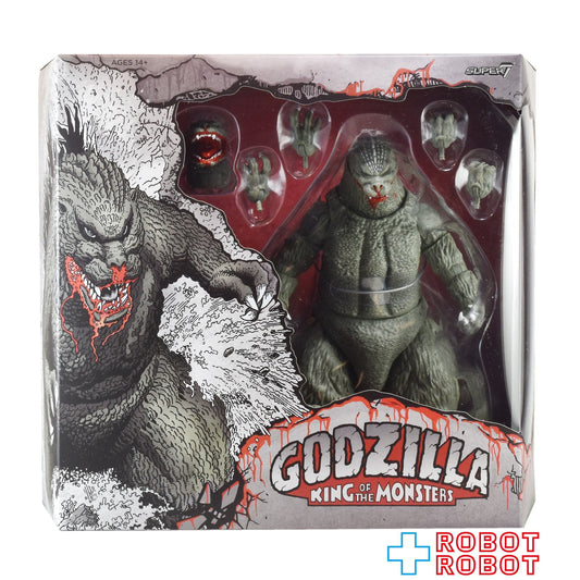 スーパー7 東宝アルティメイト! ダークホースコミックス キング・オブ・ザ・モンスターズ ゴジラ (1989) 8インチ アクションフィギュア 未開封