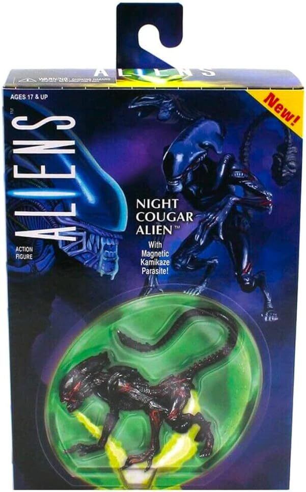 ネカ NECA エイリアン ナイトクーガー・エイリアン アクションフィギュア 未開封