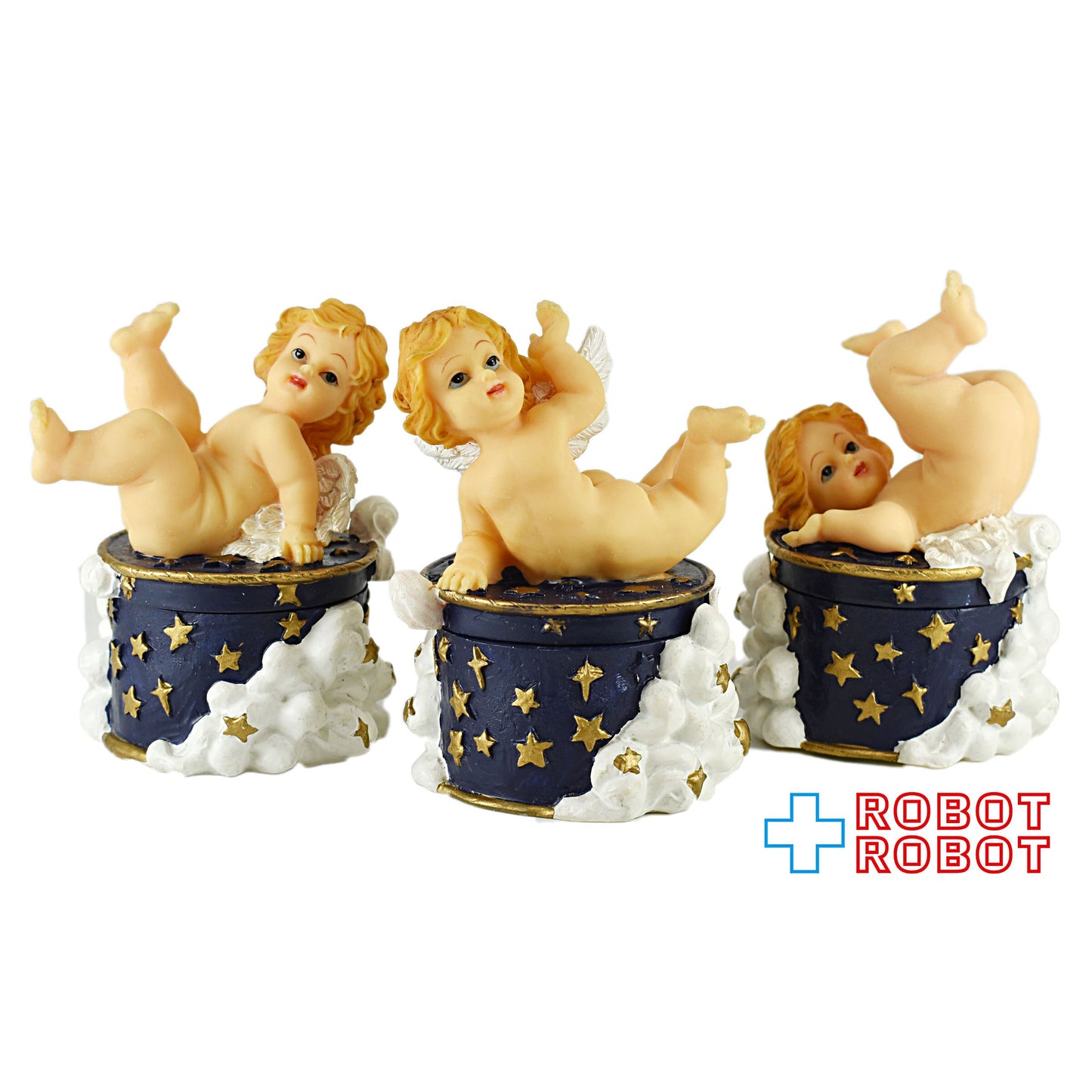 エンジェル 小物入れ アクセサリーケース 3個セット