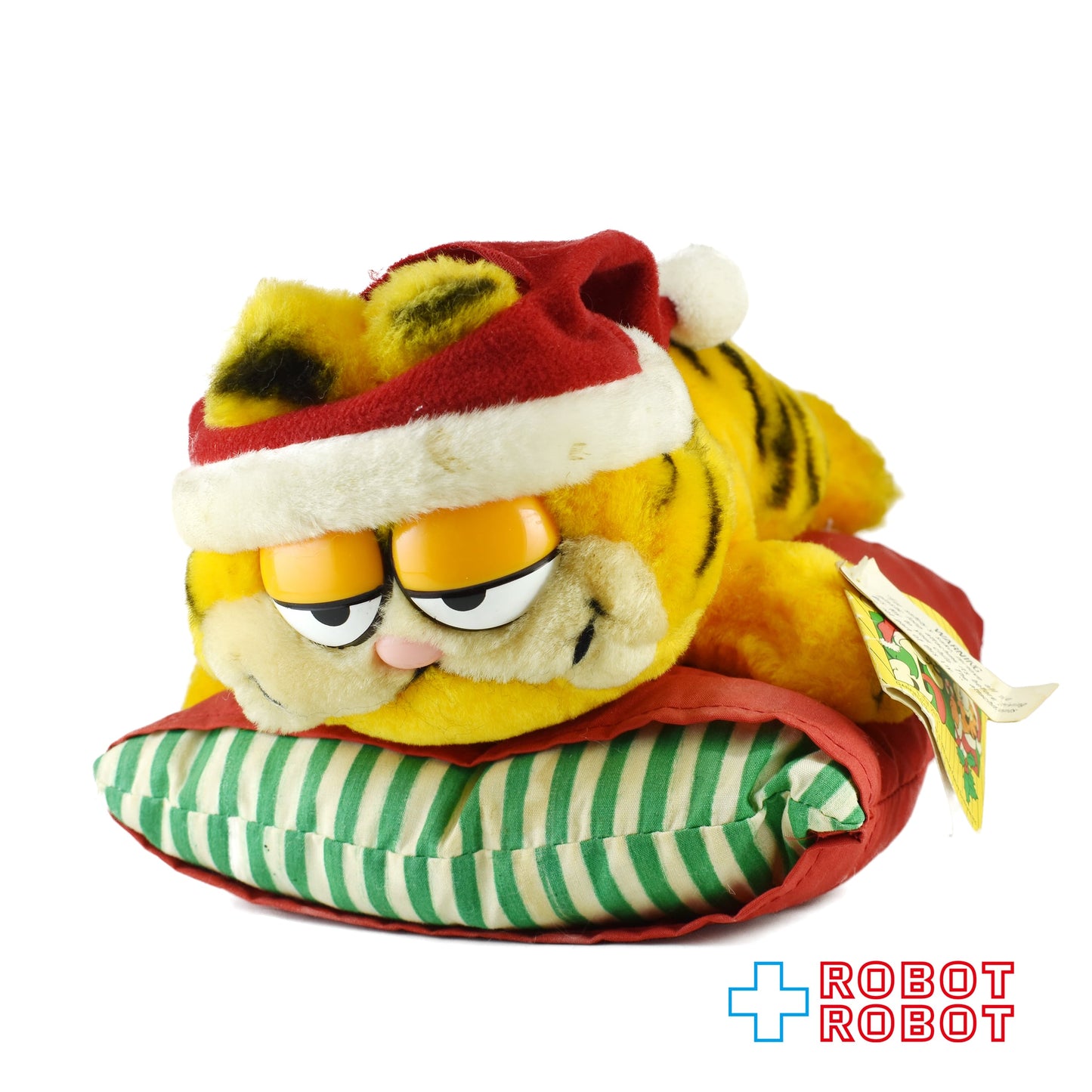 Dakin ガーフィールド ぬいぐるみ 枕の上でお昼寝 紙タグ付き 1981