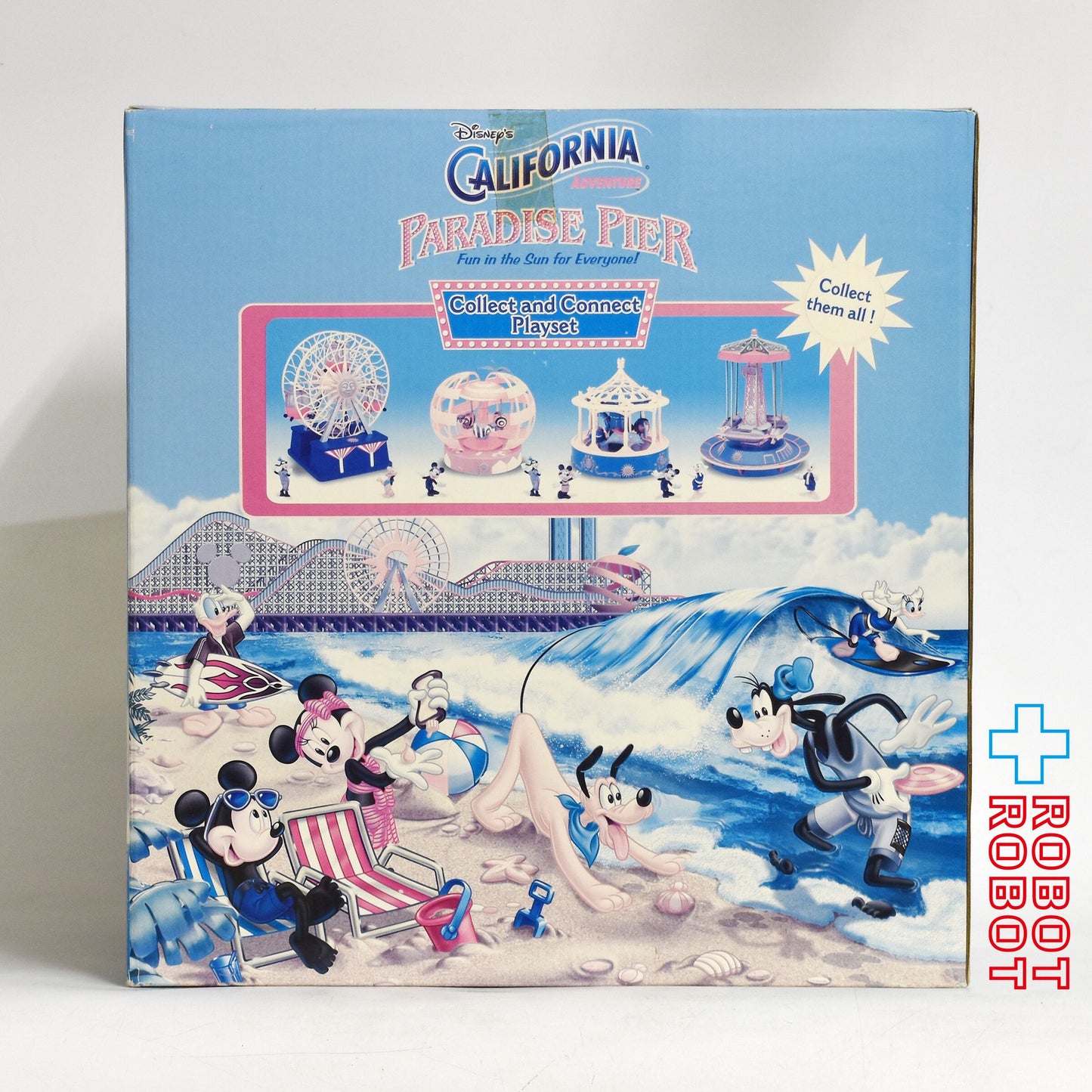 WDW ディズニー カリフォルニア アドベンチャー パラダイス・ピア オレンジ・スティンガー プレイセット フィギュア付き 未開封