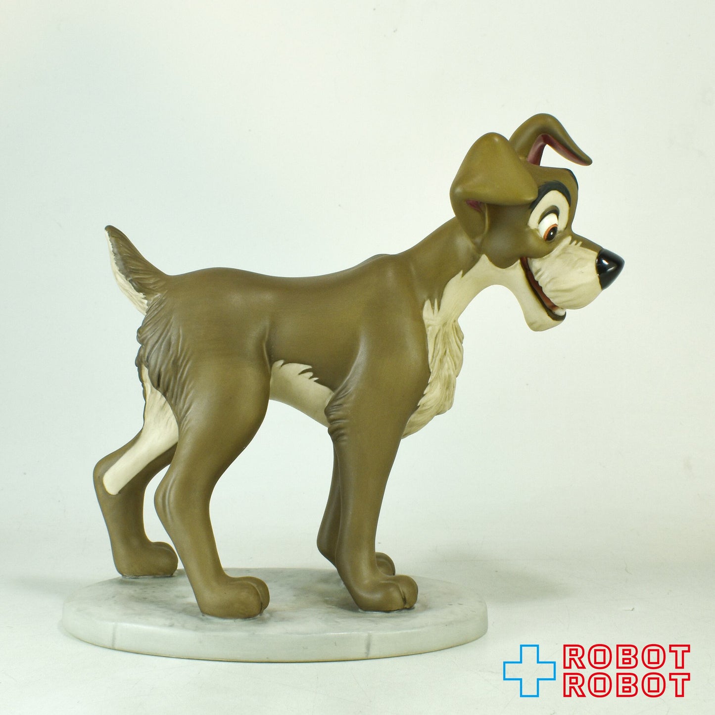 ディズニー WDCC わんわん物語 レディ& トランプ  トランプ・イン・ ラブ レディ・イン・ラブ フィルム付き 箱付き ※難あり