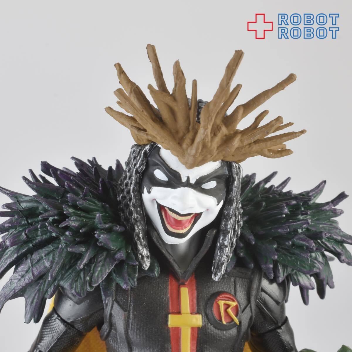 マクファーレン・トイズ DCマルチバース 7インチ ダークファーザービルド #071 ダークナイツ デスメタル シリーズ ロビンキング 箱なし開封